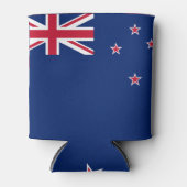 クーラーボックスとニュージーランド国旗 缶クーラー (正面)