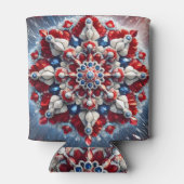 クーラーボックスとノルウェーカラーデザイン 缶クーラー (裏面)