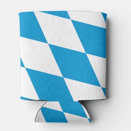 クーラーボックスとバイエルン州旗，ドイツ 缶クーラー (裏面)