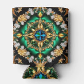 クーラーボックスとブラジル色デザイン 缶クーラー (裏面)