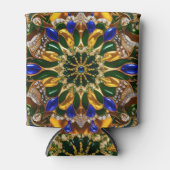 クーラーボックスとブラジル色デザイン 缶クーラー (正面)