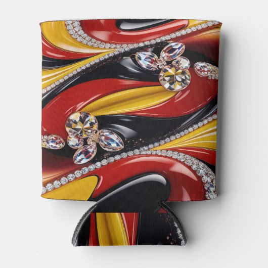 クーラーボックスとベルギーカラーデザイン 缶クーラー (正面)