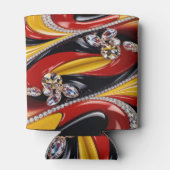 クーラーボックスとベルギーカラーデザイン 缶クーラー (裏面)