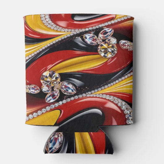 クーラーボックスとベルギーカラーデザイン 缶クーラー (裏面)