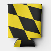 クーラーボックスとミュンヘン州旗 缶クーラー (正面)