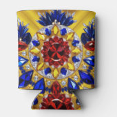 クーラーボックスとルーマニアの色デザイン 缶クーラー (裏面)