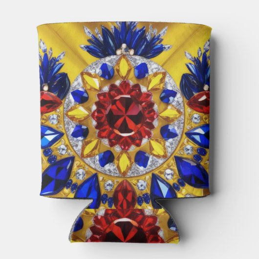 クーラーボックスとルーマニアの色デザイン 缶クーラー (裏面)