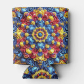 クーラーボックスとルーマニアの色デザイン 缶クーラー (裏面)