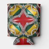 クーラーボックスとロサンゼルスカラーデザイン 缶クーラー (正面)