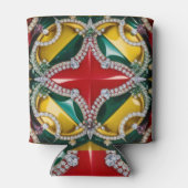 クーラーボックスとロサンゼルスカラーデザイン 缶クーラー (裏面)