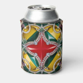 クーラーボックスとロサンゼルスカラーデザイン 缶クーラー (缶裏面)