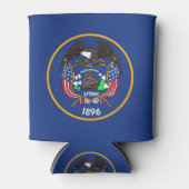 クーラーボックスと米国ユタ州州。 缶クーラー (正面)