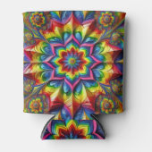 クーラーボックスとLGBTQカラーデザイン 缶クーラー (正面)