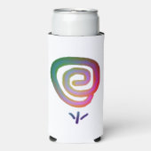 クーラーボックスアート&デザインスタイル スリム缶クーラー (Seltzer正面)