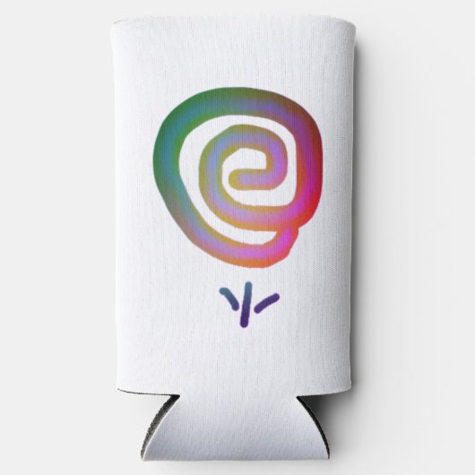 クーラーボックスアート&デザインスタイル スリム缶クーラー (正面)