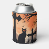 クーラーボックスカスタム、ハローウィンパーティビール 缶クーラー (缶裏面)