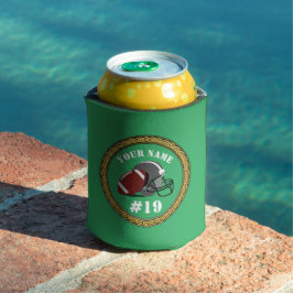 クーラーボックスサッカー – 名前と番号の追加 缶クーラー