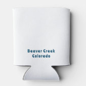 クーラーボックスパーソナライズされた学士号スノーボードウィークエンド 缶クーラー (裏面)