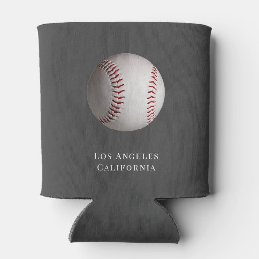 クーラーボックスパーソナライズされた学士野球の週末 缶クーラー (裏面)