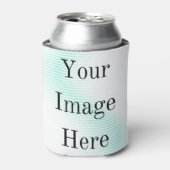 クーラーボックスパーソナライズされた – 写真またはロゴ 缶クーラー (缶正面)