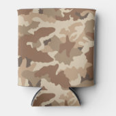 クーラーボックス砂漠迷彩柄 缶クーラー (正面)
