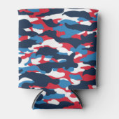 クーラーボックス迷彩柄プリント 缶クーラー (正面)