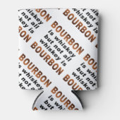 クーラーボックス – ウイスキーの全てがバーボンではない！ 缶クーラー (正面)