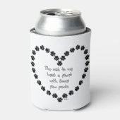 クーラーボックス-カスタマイズケネルの名前と写真を使用 缶クーラー (缶正面)