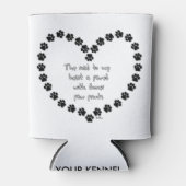 クーラーボックス-カスタマイズケネルの名前と写真を使用 缶クーラー (正面)