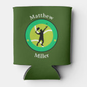 クーラーボックス – テニスプレーヤーパーソナライズされた- 缶クーラー (正面)