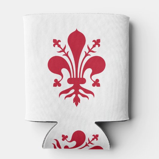 クーラーボックス（トスカーナ州フィレンツェ国旗） 缶クーラー (裏面)