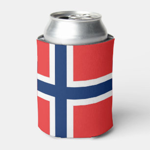 クーラーボックス(ノルウェー国旗) 缶クーラー