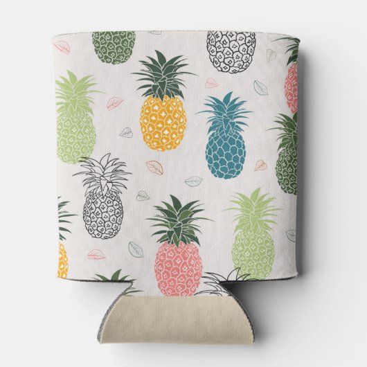 クーラーボックス – パイナップルとその他パイナップル 缶クーラー (裏面)