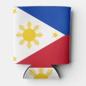 クーラーボックス（フィリピン国旗を持つ） 缶クーラー (正面)
