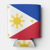クーラーボックス（フィリピン国旗を持つ） 缶クーラー (裏面)