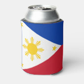 クーラーボックス（フィリピン国旗を持つ） 缶クーラー (缶裏面)