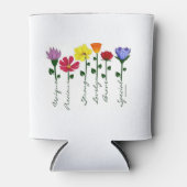 クーラーボックス – ワイルドフラワーn'ワード 缶クーラー (正面)