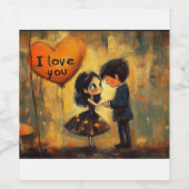 クーラーボックス ワインラベル (シングルラベル)