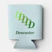 クーラーボックス – 名前とイニシャル(緑) 缶クーラー (裏面)