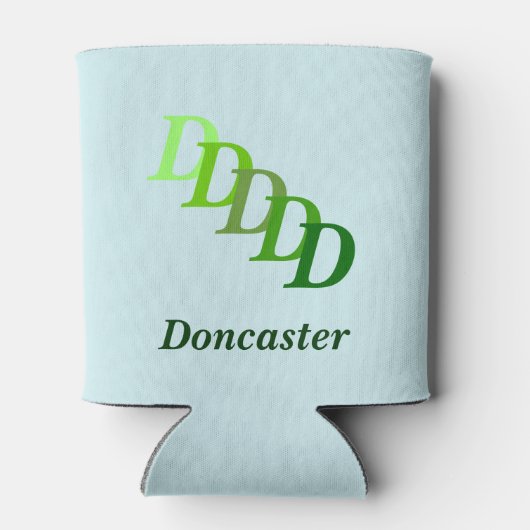 クーラーボックス – 名前とイニシャル(緑) 缶クーラー (裏面)