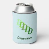 クーラーボックス – 名前とイニシャル(緑) 缶クーラー (缶裏面)