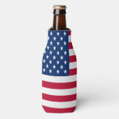 クーラーボックス/米国国旗 ボトルクーラー (ボトル正面)