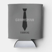 クーラーボックス- Groomsman Tie 缶クーラー (正面)