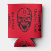 クーラーボックスSKULLIFIED VNVLV MCサポート！ 缶クーラー (正面)