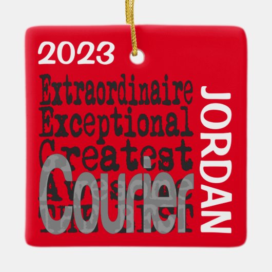 クーリエエクソナレアカスタム セラミックオーナメント (正面)