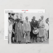 クーリッジ大統領とトムが妻と付き合う ポストカード (正面/裏面)