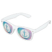 クールいかりおもしろい贈り物 レトロサングラス (アングル)