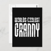 クールおばあちゃん：世界おばあちゃんクールさん ポストカード (正面/裏面)