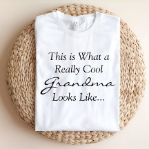 クールおばあちゃんTシャツ