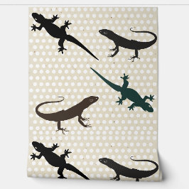 クールおもしろいグラフィックトレンディー自然ヴィンテージ・リザード 壁紙